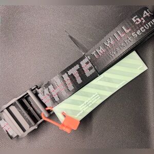 Off-White Industrial Belt (Black)